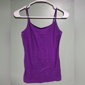 Arizona Jean Company Purple Fitted Sleeveless Camisole
